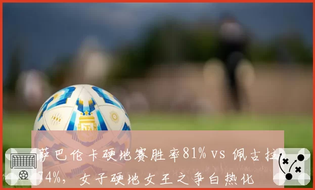 萨巴伦卡硬地赛胜率81% vs 佩古拉74%,女子硬地女王之争白热化