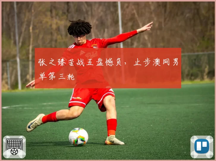 张之臻苦战五盘憾负，止步澳网男单第三轮